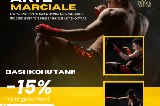Forca Fighting & MARE ofrojnë 15% zbritje për shqiptarët në Stockholm
